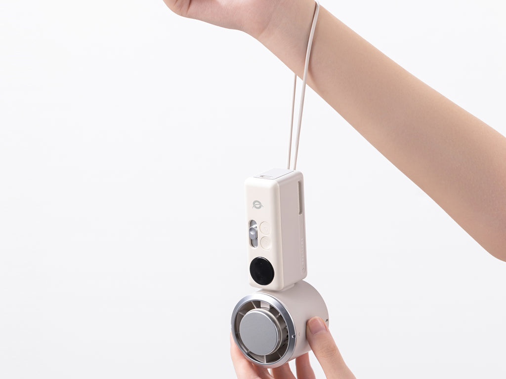 Conceptronic AERIVA03C brumisateur et ventilateur portable personnel Crème