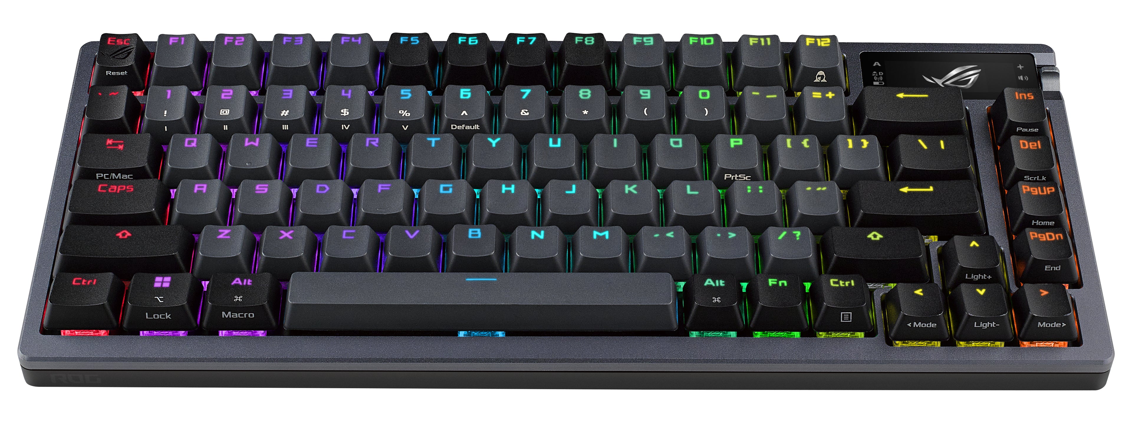 ASUS ROG Azoth clavier Gaming USB + RF Wireless + Bluetooth Noir