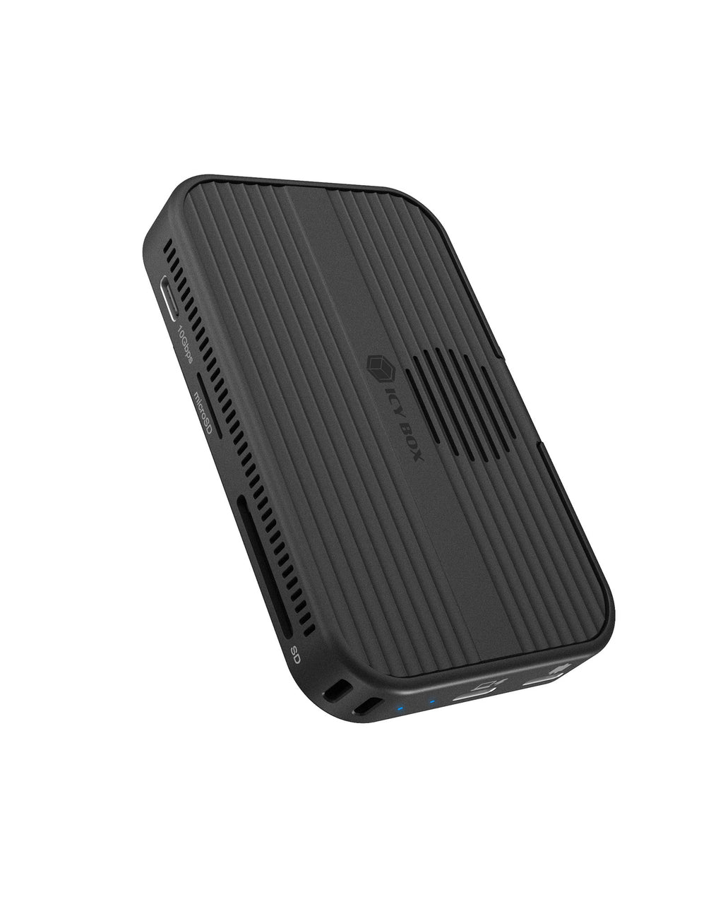 Boîtier SSD M.2 SATA IB-DK4071M-CU31 USB 3.2 Gen 2 Type-C, Noir