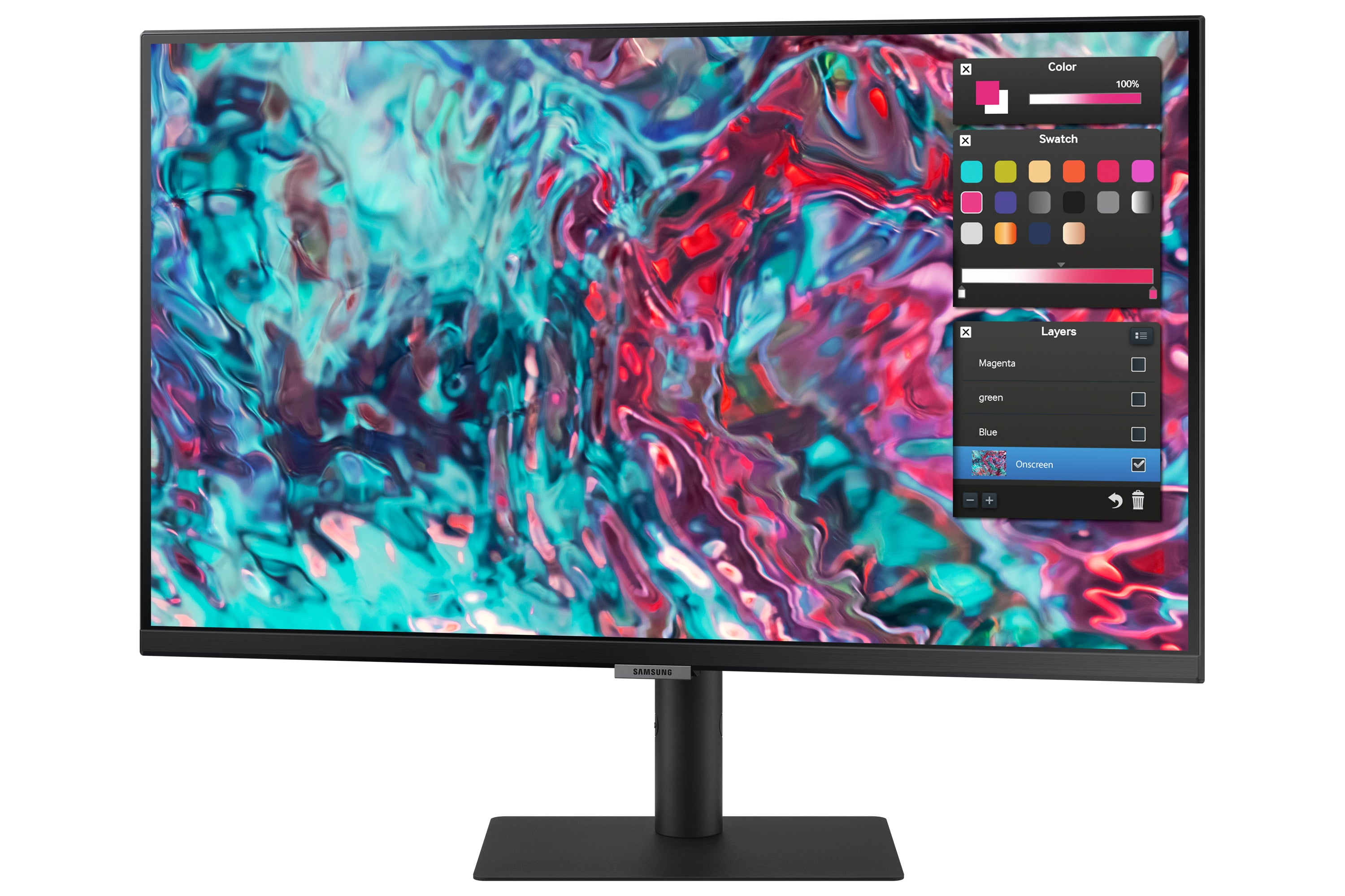 Samsung S80TB écran plat de PC 68,6 cm (27") 3840 x 2160 pixels 4K Ultra HD LED Noir