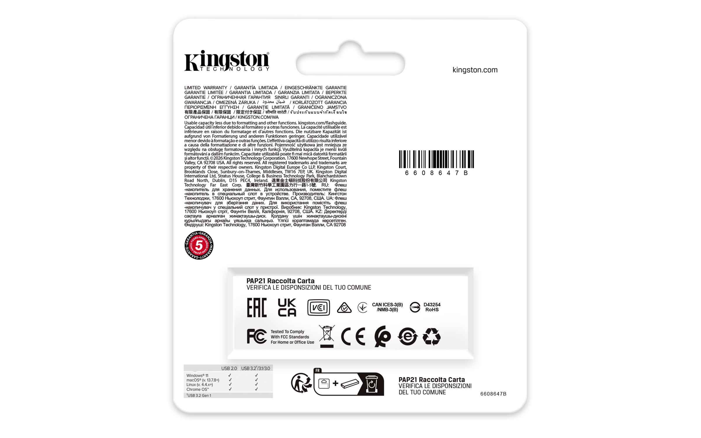 Kingston Technology DataTraveler 256Go Stockage portable USB 3.2 Gen 1 Exodia Noir + Vert