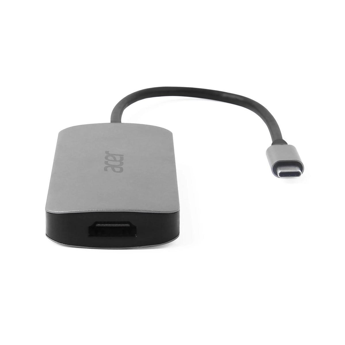 Acer Adaptateur USB-C 7-en-1 Argent, USB 3.2 Gen 1, Power Delivery 100W, 4K