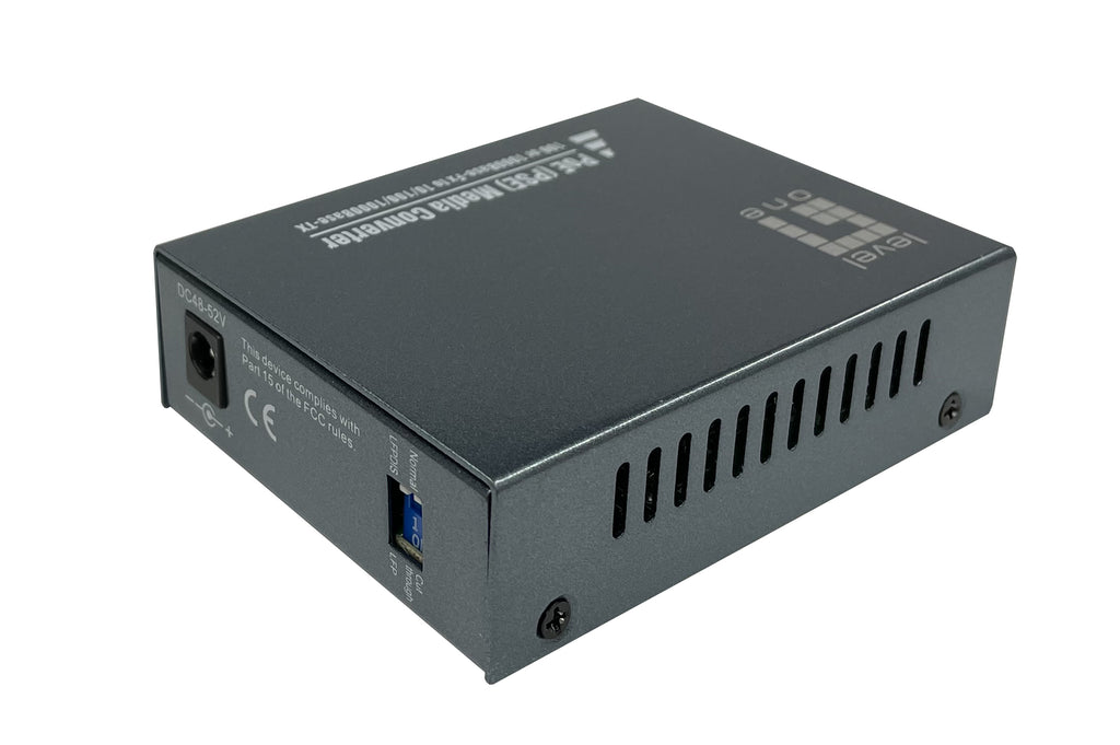 LevelOne GVT-2013 convertisseur de support réseau 1000 Mbit/s 850 nm Multimode Gris
