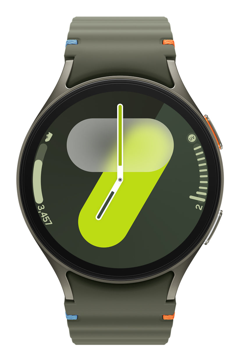Samsung Samsung Galaxy Watch7 3,81 cm (1.5") AMOLED 44 mm Numérique 480 x 480 pixels Écran tactile Vert Wifi GPS (satellite)