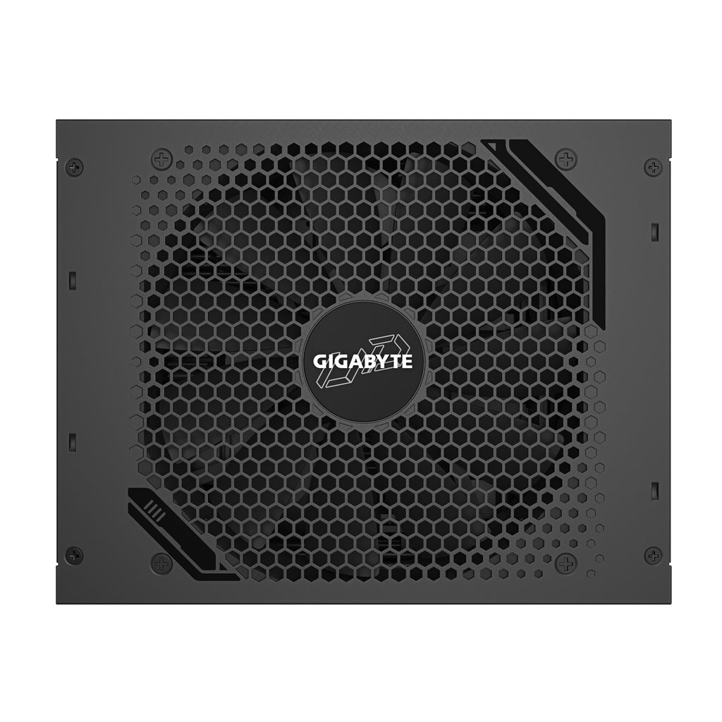 GIGABYTE UD1600PM PG5 AI TOP Bloc d'Alimentation - PCIe 5.0, 80 PLUS Platinum, Design entièrement modulaire, Ventilateur 120 mm, Compatible ATX 3.1, Prise EU