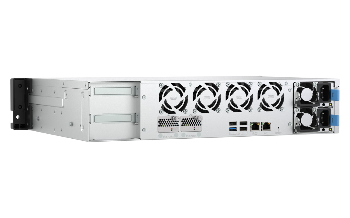 QNAP TS-H1065EU-RP Serveur de stockage Rack (2 U) 8 Go DDR5 0 To QNAP QTS Noir