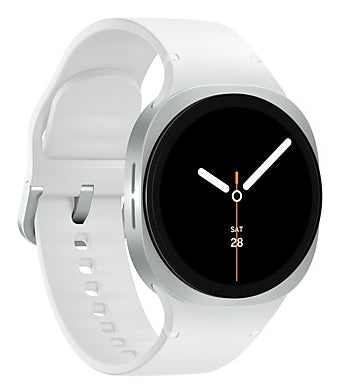 Samsung Galaxy Watch 8 3,3 cm (1.3") AMOLED 40 mm Numérique 438 x 438 pixels Écran tactile Argent Wifi GPS (satellite)