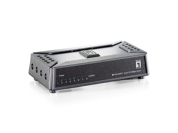 LevelOne FSW-0808TX Commutateur Réseau Non-géré Fast Ethernet 10/100, Gris