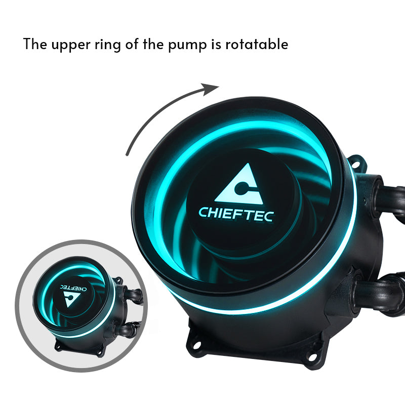 Chieftec ICEBERG 240 RGB, Système de Refroidissement Liquide