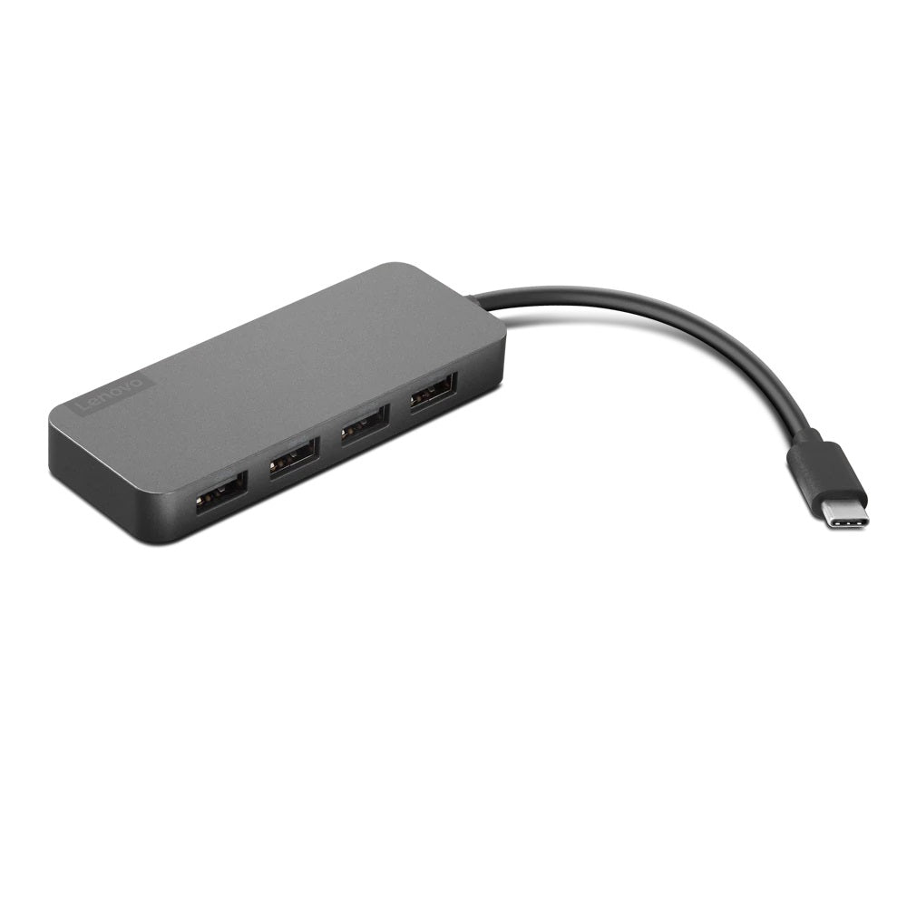 Lenovo 4X90X21427 Hub USB 3.2 Gen 2 Type-C 20000 Mbit/s, Gris