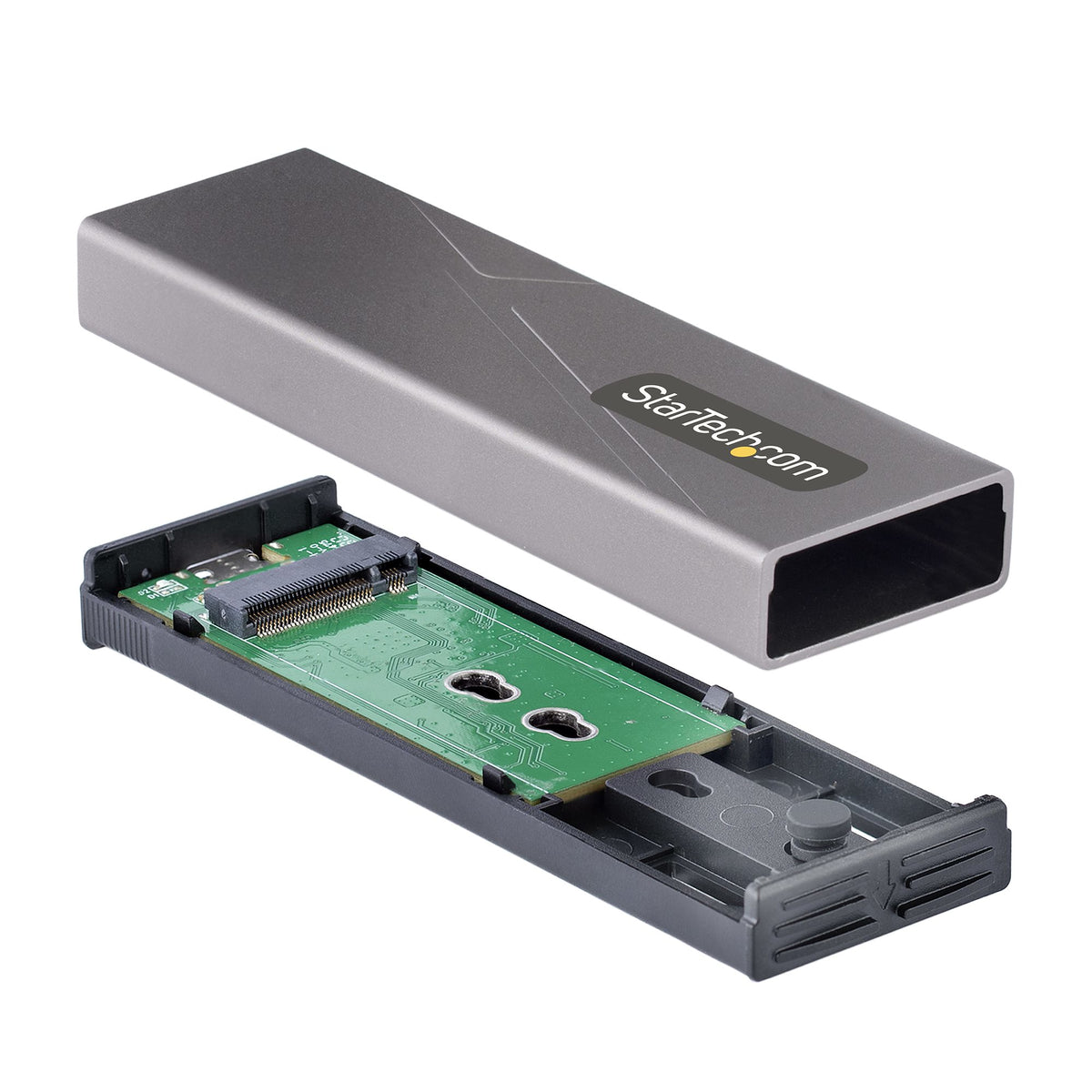 StarTech.com Boîtier Externe SSD M.2 NVMe et SATA, USB 3.1 Gen 2 10Gbps, Compatible 2230/2242/2260/2280