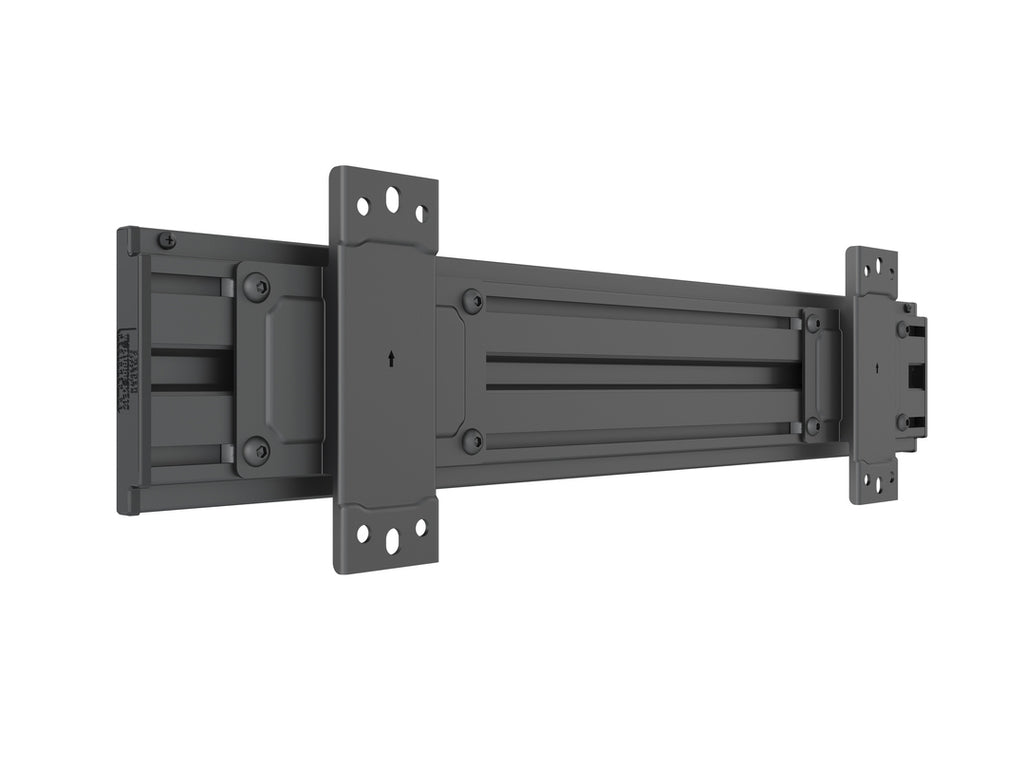 Accessoire de Montage de Moniteur Plaque Murale 4184, Acier Noir