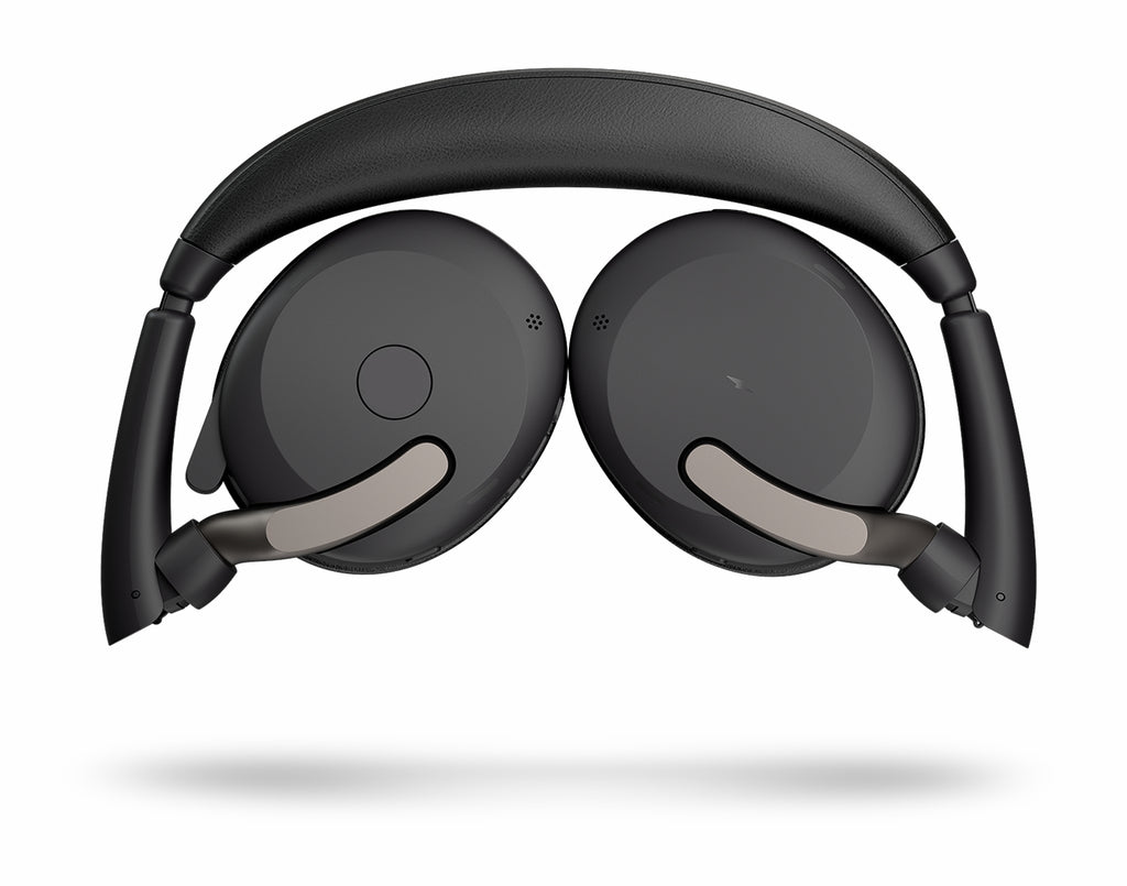 Jabra Evolve2 65 Flex Casque Sans Fil Bluetooth avec Socle de Chargement, USB Type-A