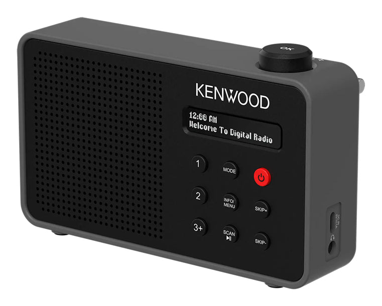 Kenwood CR-M25DAB-B Radio portable Numérique Noir - vue 3