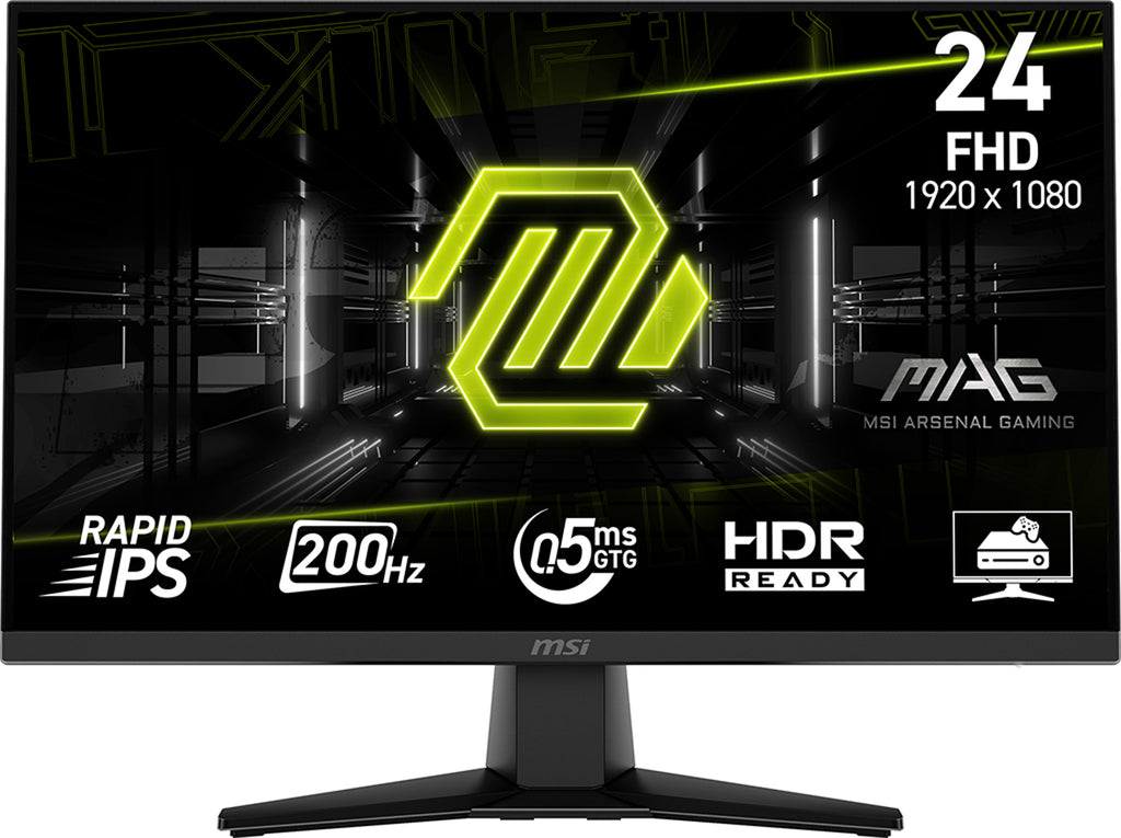 MSI MAG 242F écran plat de PC 60,5 cm (23.8") 1920 x 1080 pixels Full HD LCD Noir