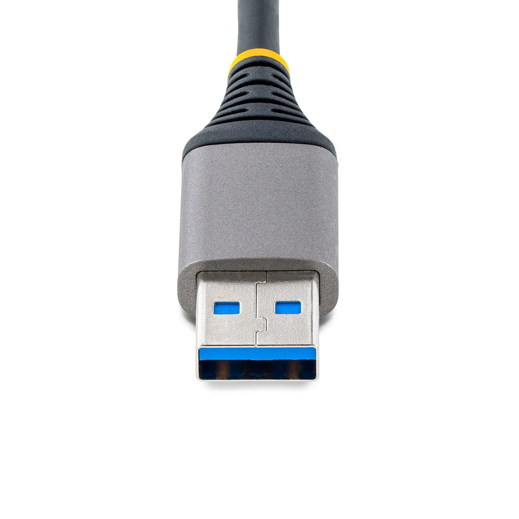 StarTech.com Hub USB 3 Ports USB-A et Gigabit Ethernet RJ45, USB 3.0 5Gbps, Câble 30 cm