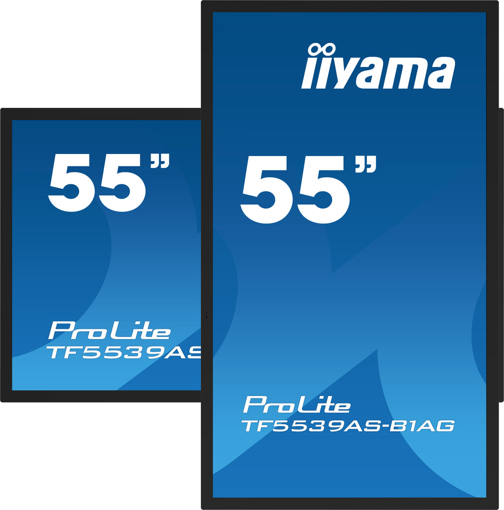 iiyama TF5539AS-B1AG Écran d'affichage dynamique Kiosk 54.6" 4K UHD Tactile Android 11 Noir