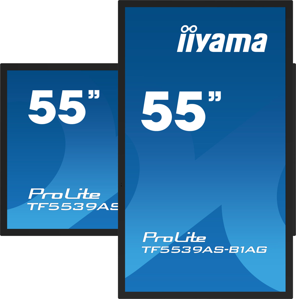 iiyama TF5539AS-B1AG Écran d'affichage dynamique Kiosk 54.6" 4K UHD Tactile Android 11 Noir