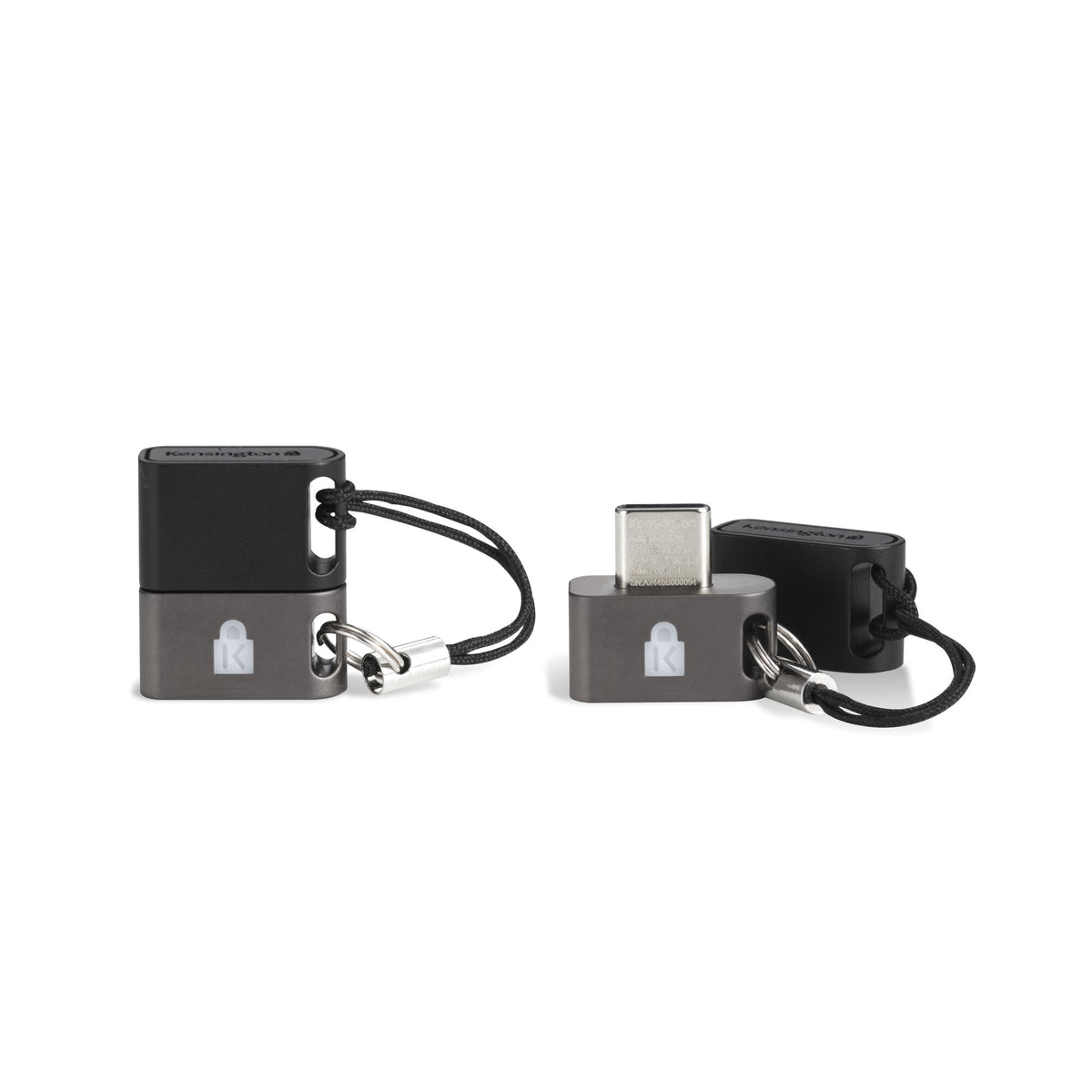 Kensington VeriMark Guard Clé de Sécurité à Empreintes Digitales USB-C, FIDO2, WebAuthn/CTAP2.1 et FIDO U2F