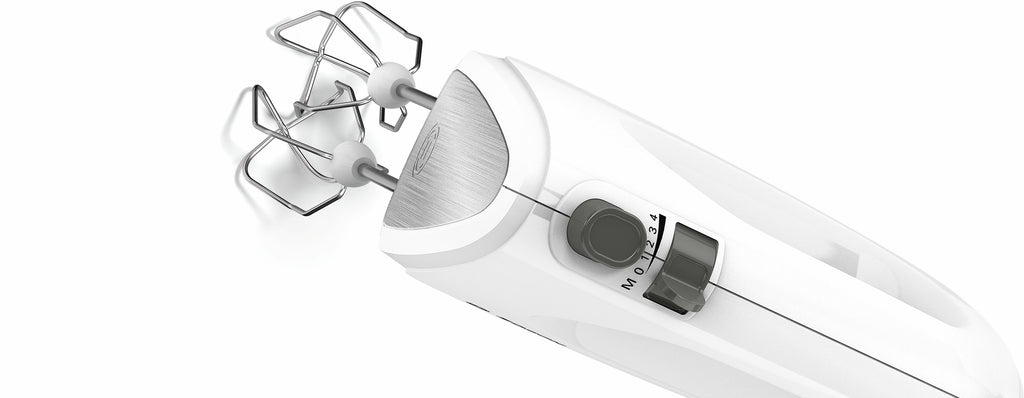 Bosch Bosch MFQ24200 mixeur Batteur à main 400 W Acier brossé, Blanc
