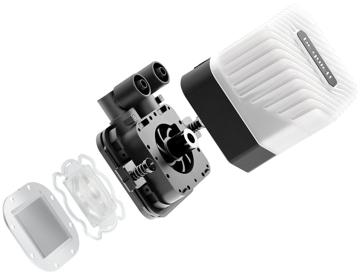 be quiet! Light Loop 240 mm, Système de Refroidissement Liquide AIO, ARGB, Noir, Sockets Intel et AMD