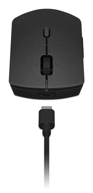 Lenovo 4X31R64323 clavier Souris incluse Bureau RF sans fil + Bluetooth Danois Noir