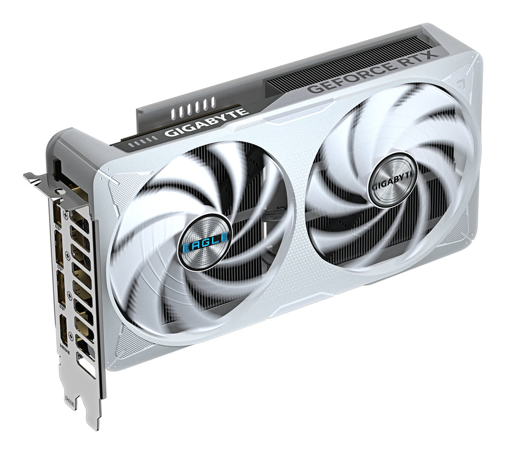 GIGABYTE GeForce RTX 5060 Ti EAGLE OC ICE 8G Carte Graphique – 8 Go GDDR7, 128 bits, PCI-E 5.0, 2617 MHz Fréquence du processeur, 3 x DisplayPort, 1 x HDMI, GV-N506TEAGLEOC ICE-8GD - vue 5
