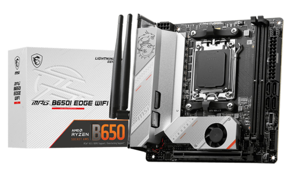MSI MPG B650I EDGE WIFI carte mère AMD B650 Emplacement AM5 mini ITX