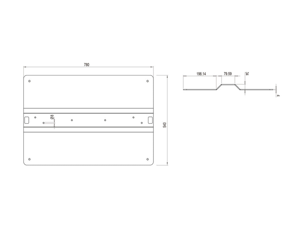 Multibrackets 7352 accessoire de montage de moniteurs - vue 7