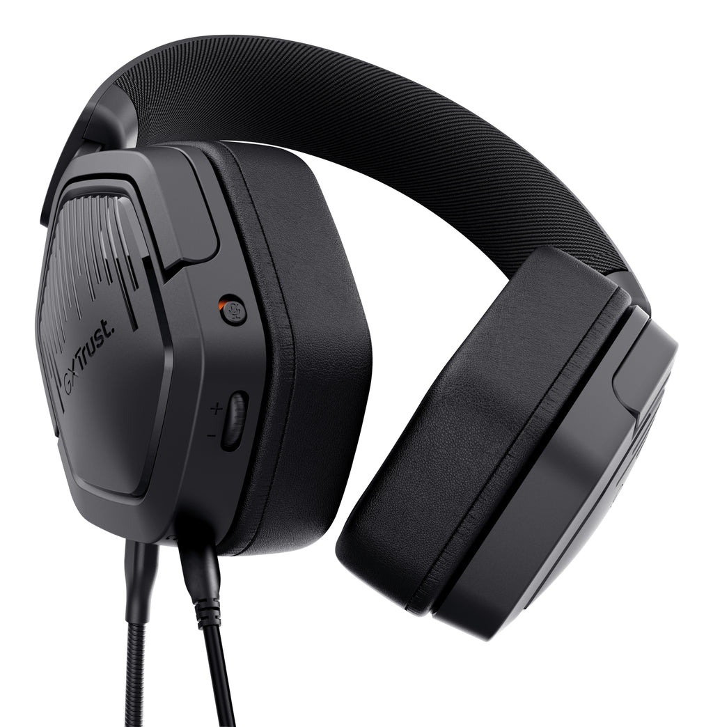 Trust GXT492 Carus Casque Avec fil Arceau Gaming Noir