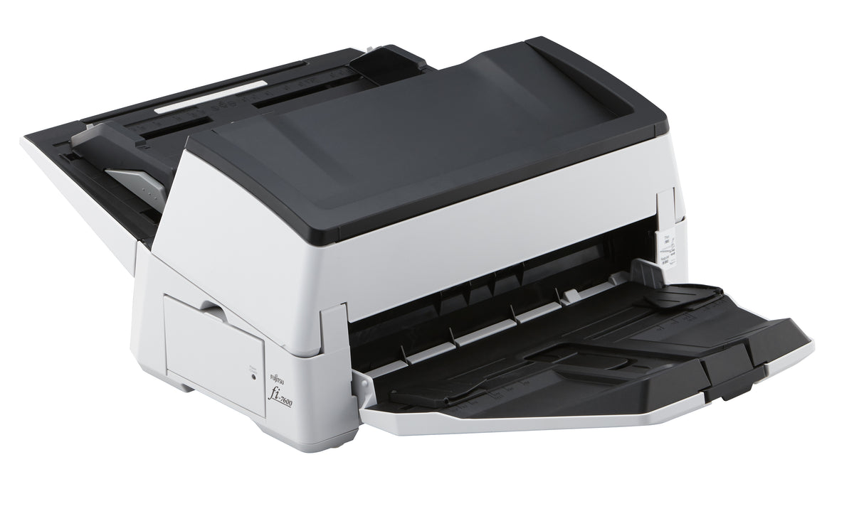 Ricoh fi-7600 Scanner A3 avec Chargeur Automatique (ADF) et Manuel, 600 x 600 DPI, Noir et Blanc