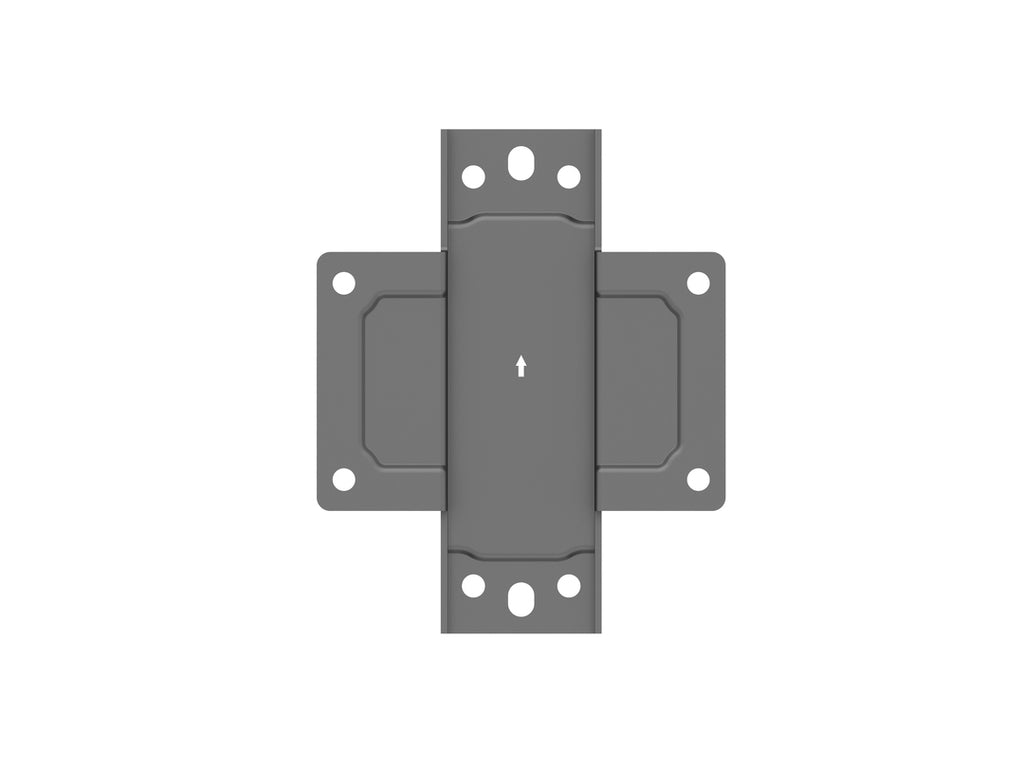 Accessoire de Montage de Moniteurs 6119, Collier de Serrage en Acier Noir