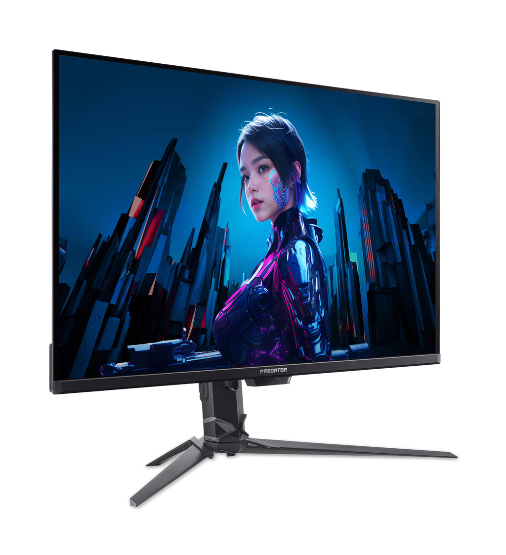 Acer Predator X32 X5 X32X5bmiiphuzx écran plat de PC 80 cm (31.5") 3840 x 2160 pixels 4K Ultra HD QD-OLED Écran tactile Noir