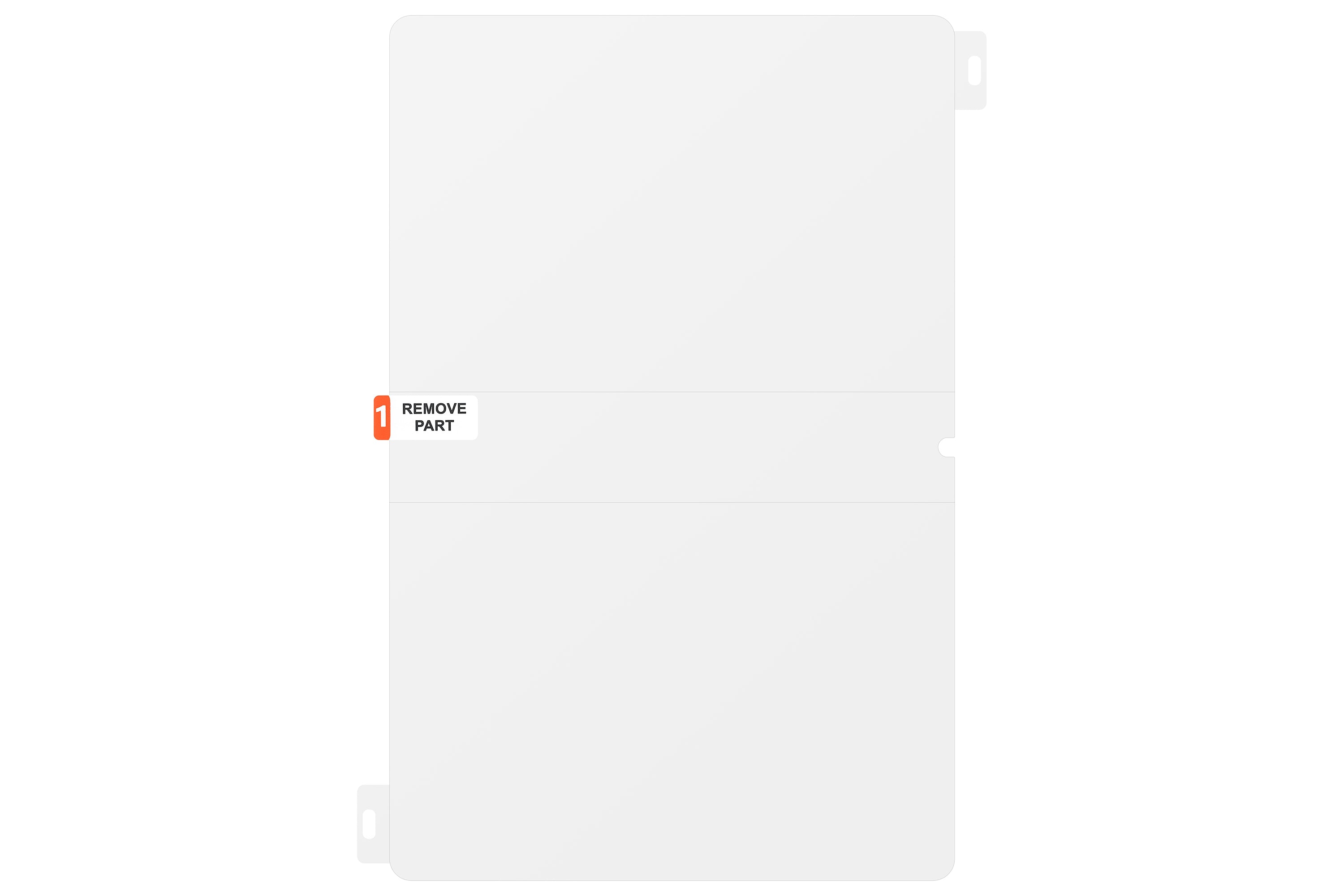 Samsung Samsung EF-UX710CTEGWW protection d'écran de tablette Film de protection anti-reflets 1 pièce(s)