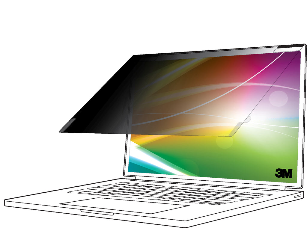 3M Filtre de confidentialité de l'écran lumineux pour ordinateurs portables Dell™ multi-lignes 15.6 po (396 mm), 16:10, BPNDE003