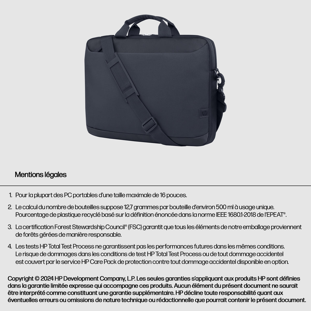HP Mallette Everyday pour PC Portable 16 pouces