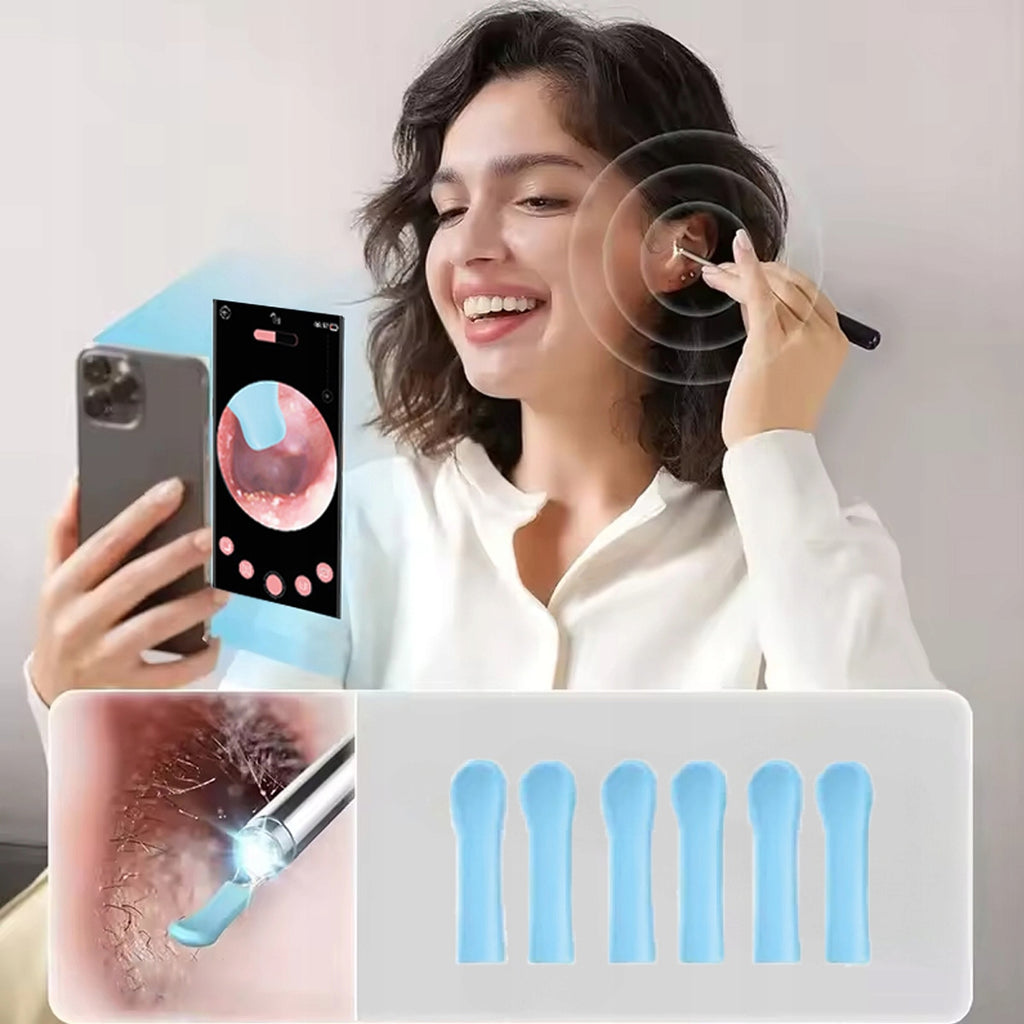Endoscope, otoscope, appareil de nettoyage des oreilles, cire, caméra WiFi SMART Zenwire Y24