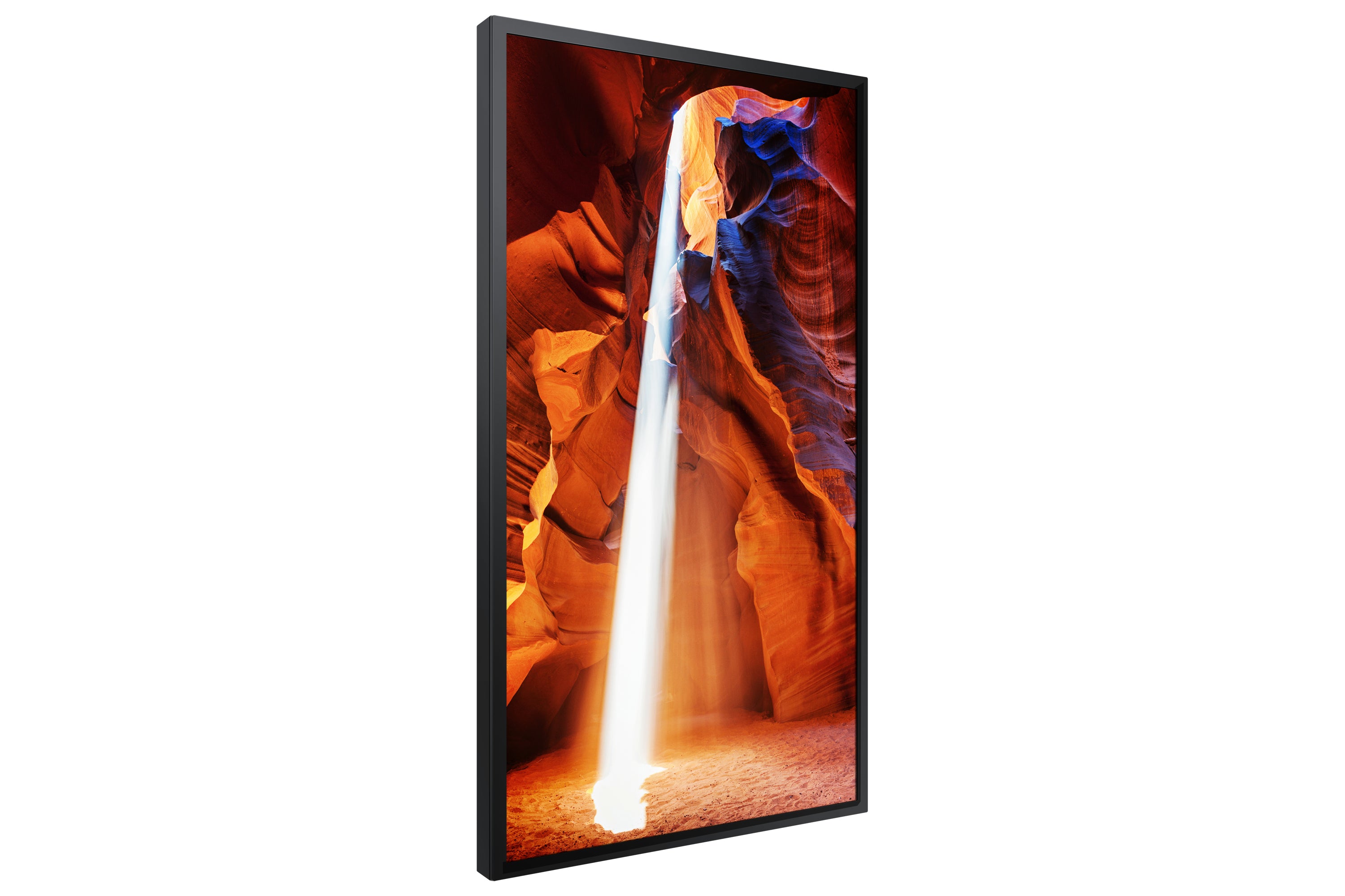 Samsung OM55N-S Écran plat de signalisation numérique 139,7 cm (55") LCD Wifi 4000 cd/m² Full HD Noir Intégré dans le processeur Tizen 5.0