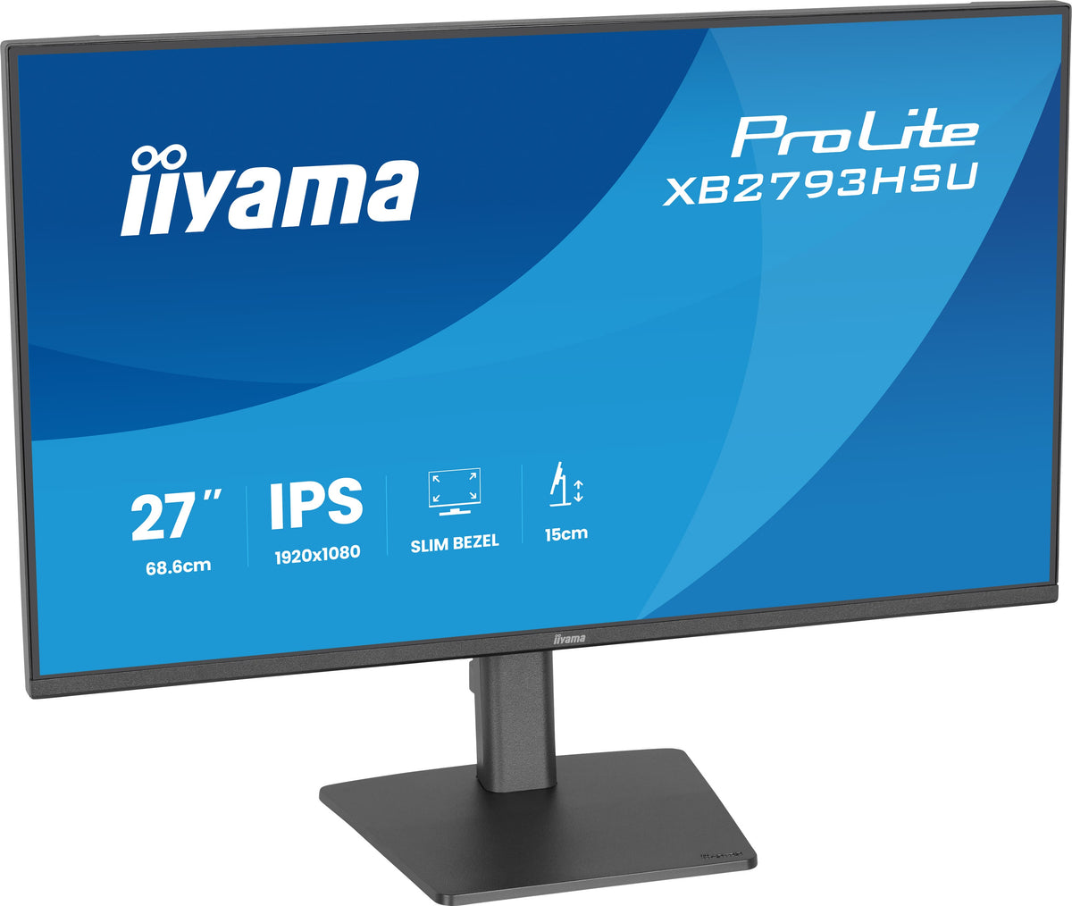 iiyama ProLite XB2793HSU-B1 écran plat de PC 68,6 cm (27") 1920 x 1080 pixels Full HD LED Noir