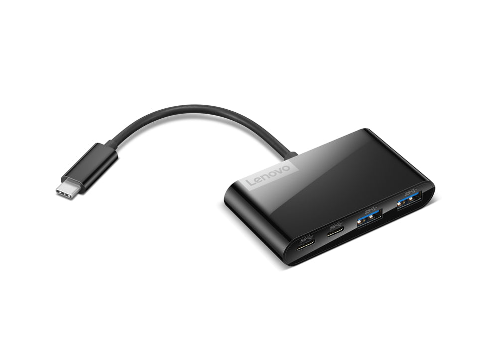 Lenovo GX91L84354 Hub USB 3.2 Gen 1 Type-C, 625 Mbit/s, Noir