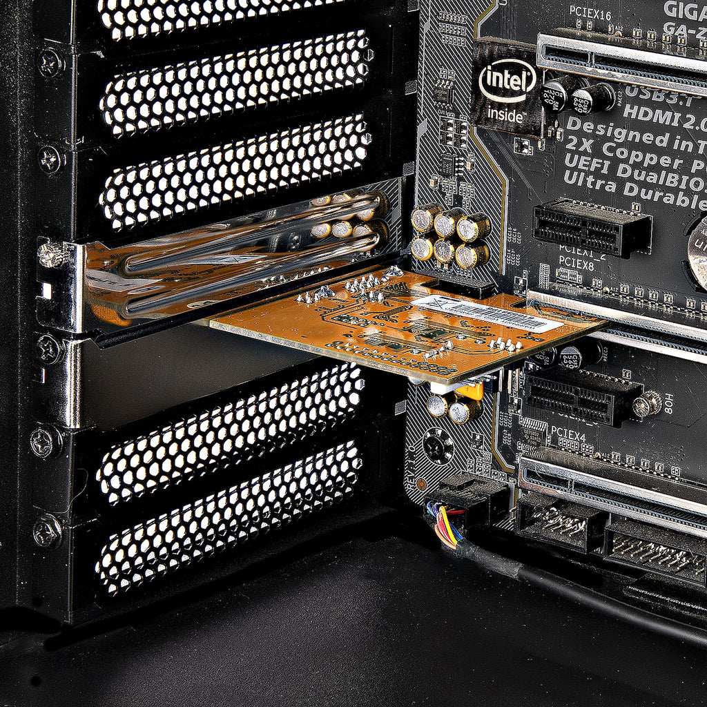 StarTech.com Carte Série PCI Express 1 Port RS232 DB9 avec UART 16C1050, Profil Bas et Standard