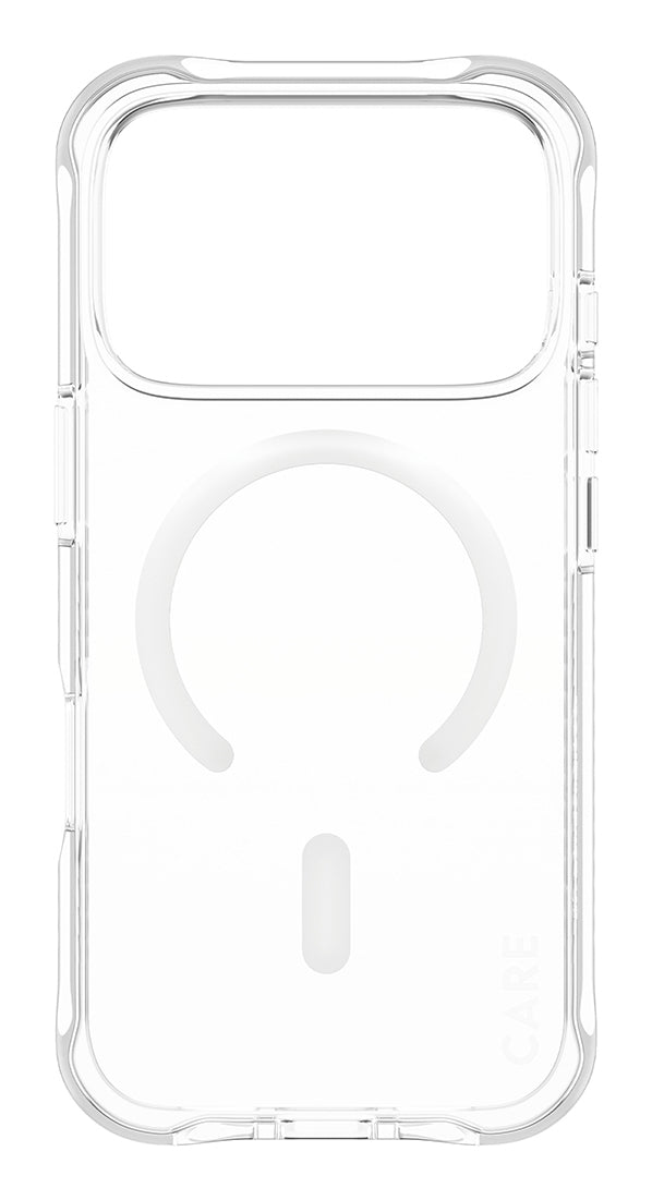 PanzerGlass CARE Samba Case Transparent avec MagSafe pour iPhone 17 Pro
