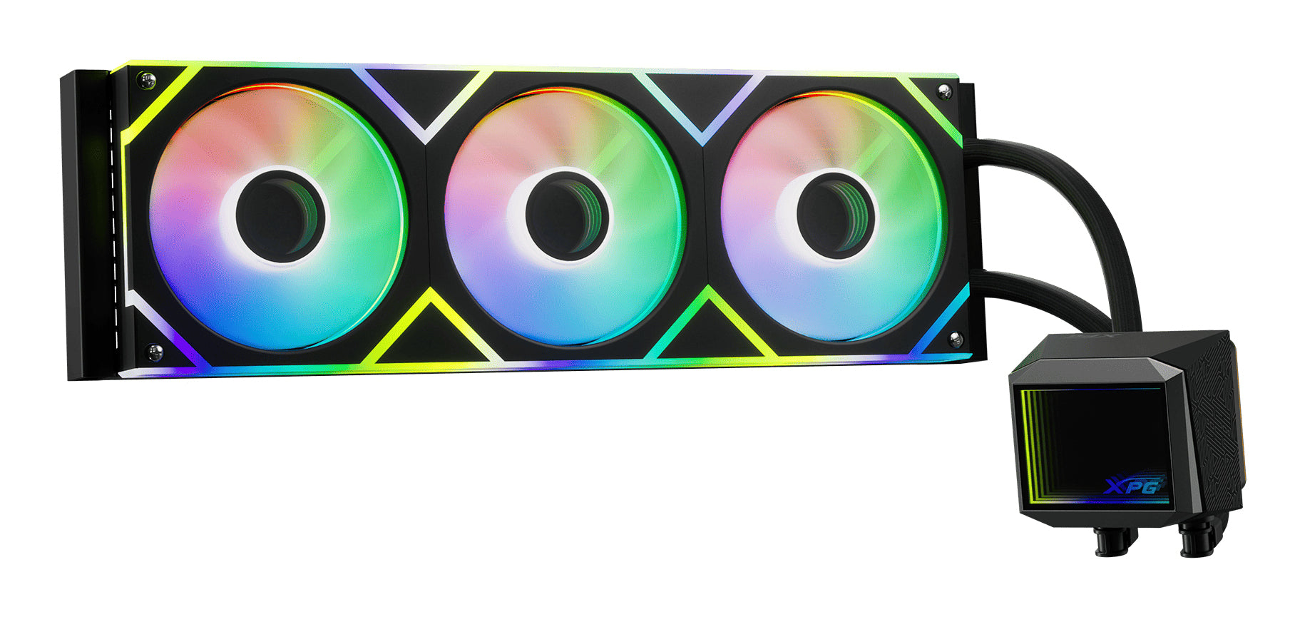 XPG LEVANTE II 360 Processeur Refroidisseur de liquide tout-en-un 12 cm Noir