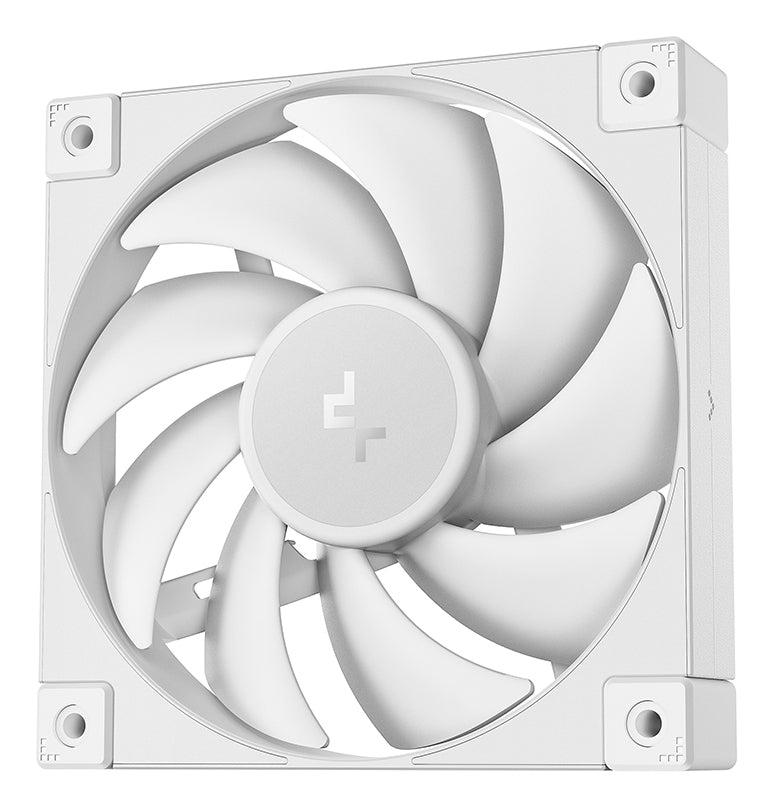 Deepcool FD12 Ventilateur de Boîtier 120 mm, Blanc, Pack de 1