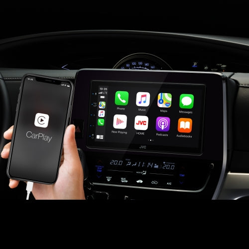 JVC KW-M560BT récepteur multimédia de voiture Noir 200 W Bluetooth
