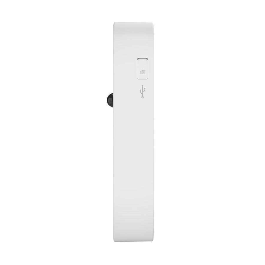 Trust DOORCAM-3000 Sonnette Vidéo Connectée 3 MP, Wi-Fi 2,4 GHz, Noir/Blanc