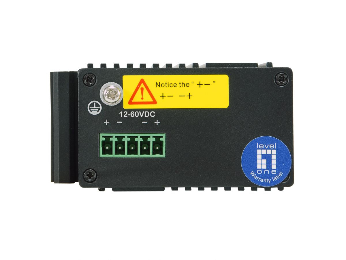 LevelOne IGU-0501 commutateur réseau Gigabit Ethernet (10/100/1000) Noir