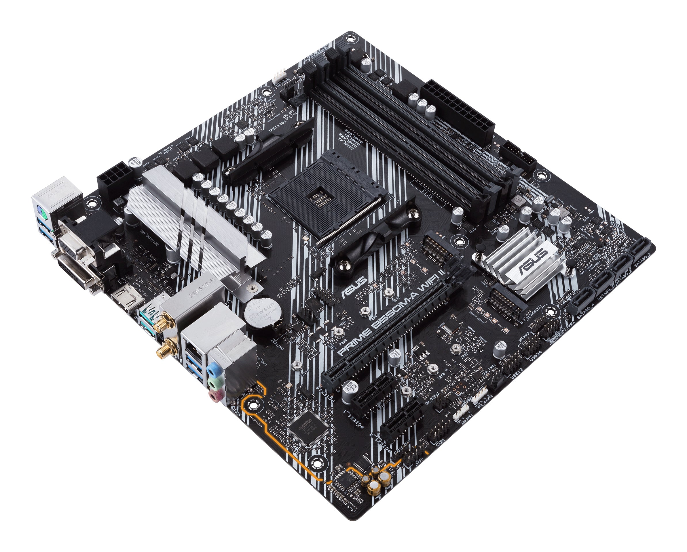 ASUS PRIME B550M-A WIFI II AMD B550 Emplacement AM4 micro ATX