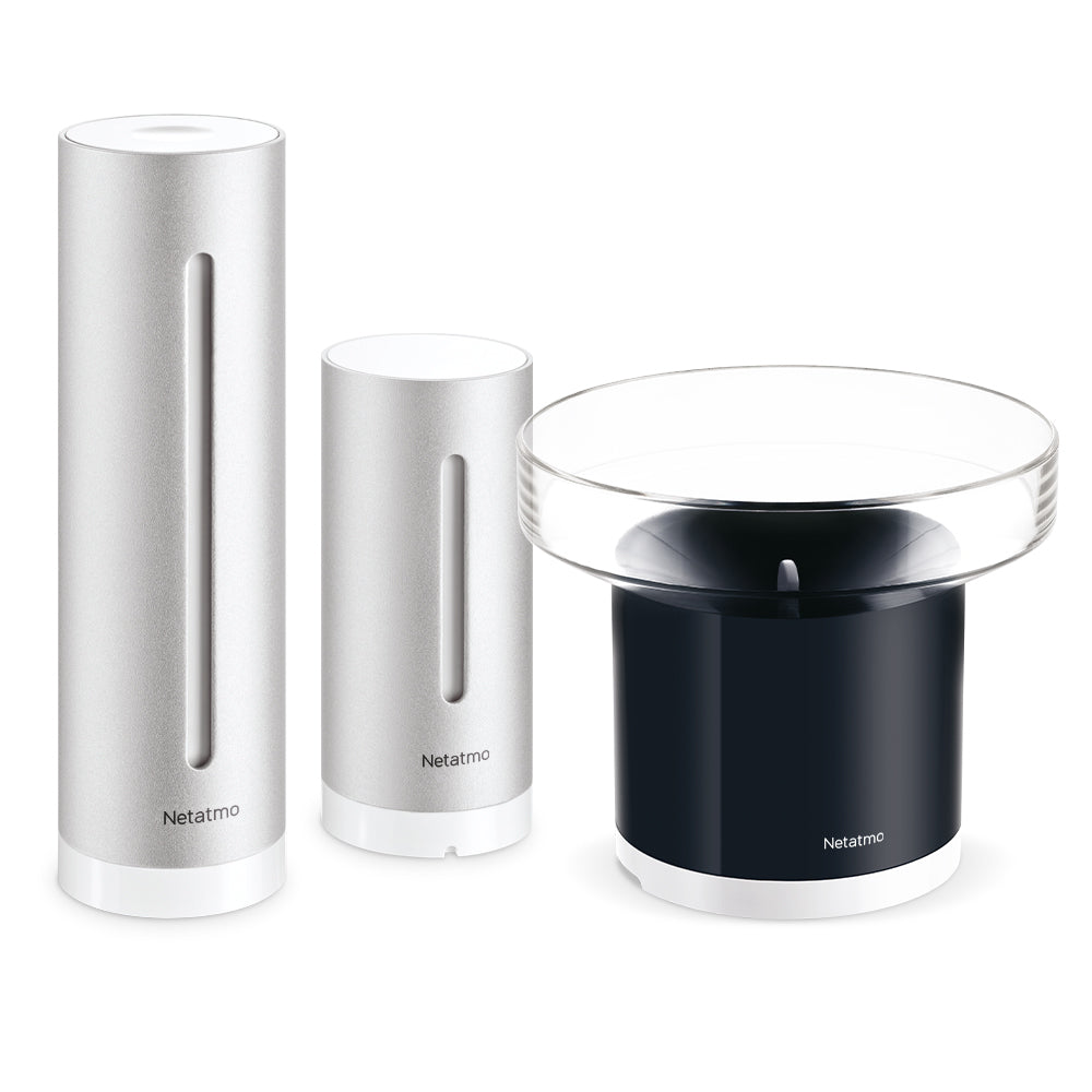 Netatmo NBU-NWS-NRG-EU Station Météo Numérique, Argent, Wifi