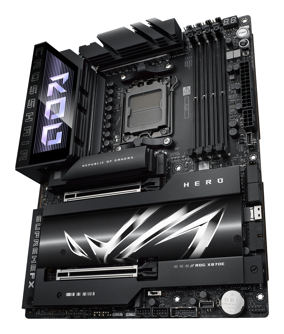 ASUS ROG Crosshair X870E Hero Carte Mère AMD X870E Socket AM5 ATX